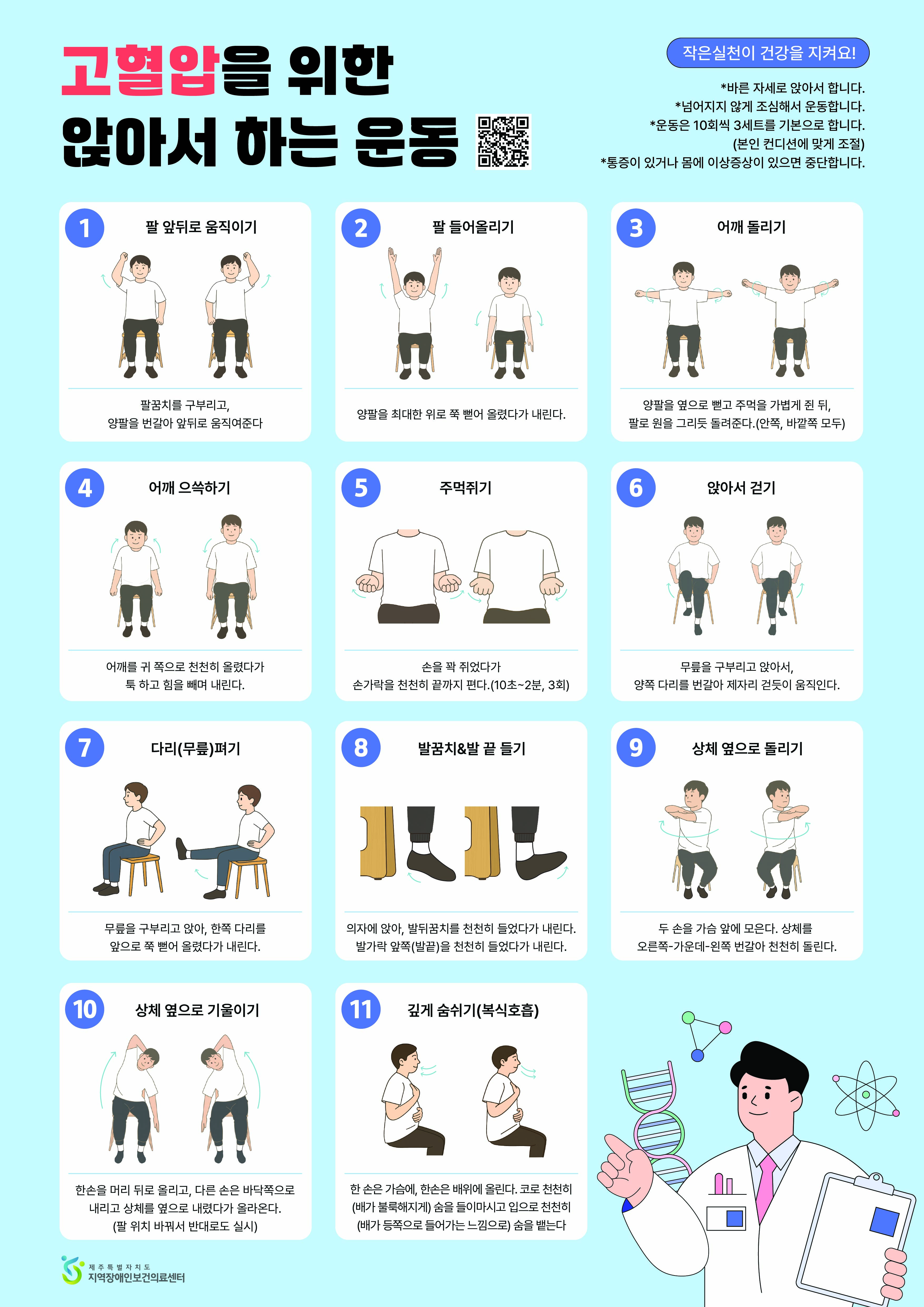 [영상,책자,포스터] 지적장애인을 위한 고혈압 이해 및 운동